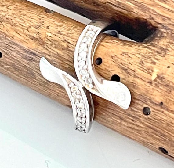 ring 925 silver vintage statement hallmark engage… - image 8