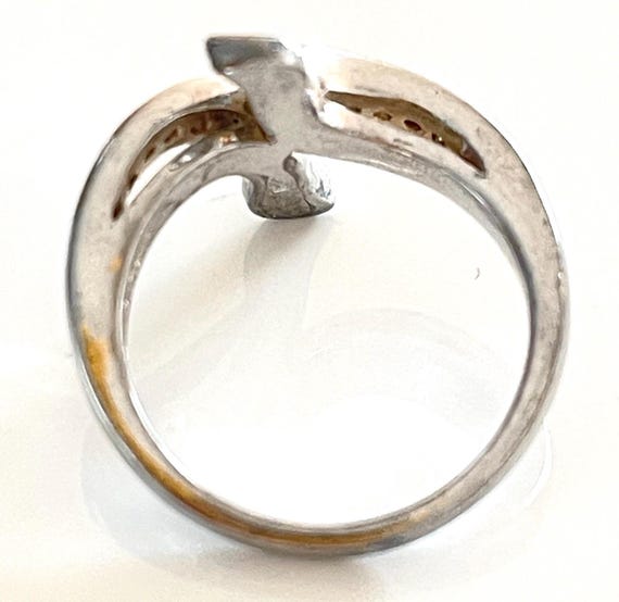 ring 925 silver vintage statement hallmark engage… - image 5