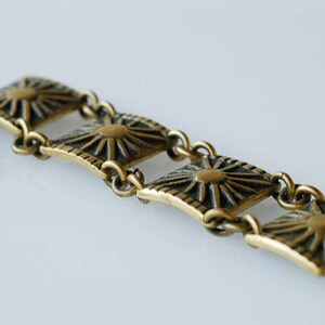 Bracelet Bronze Vintage M. Buffet – Occasion – Bijou Ancien