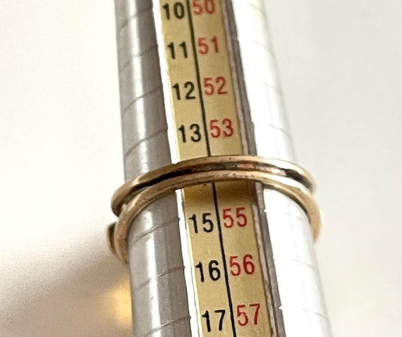 statement ring large orange oval faceted cabochon… - image 9