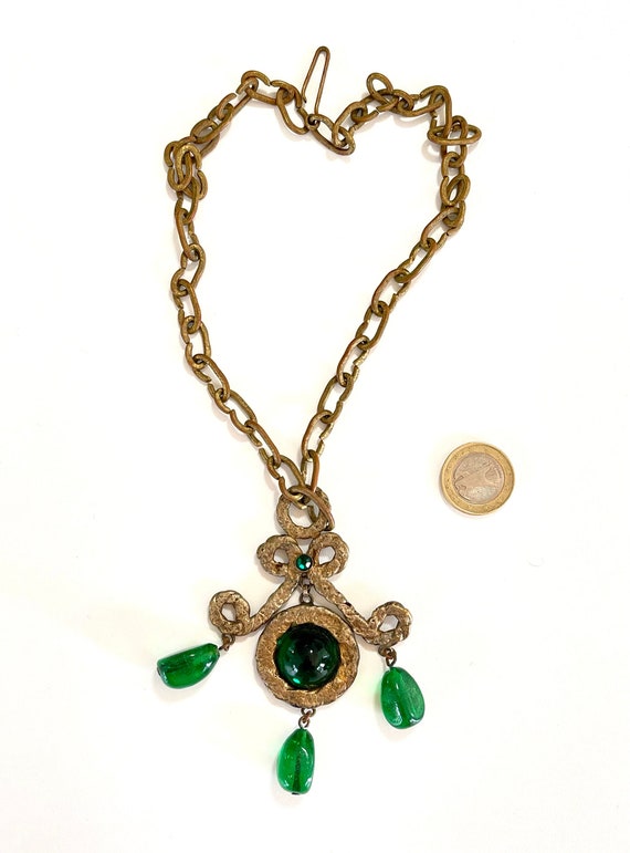 Henry Perichon necklace talosel medieval revival b