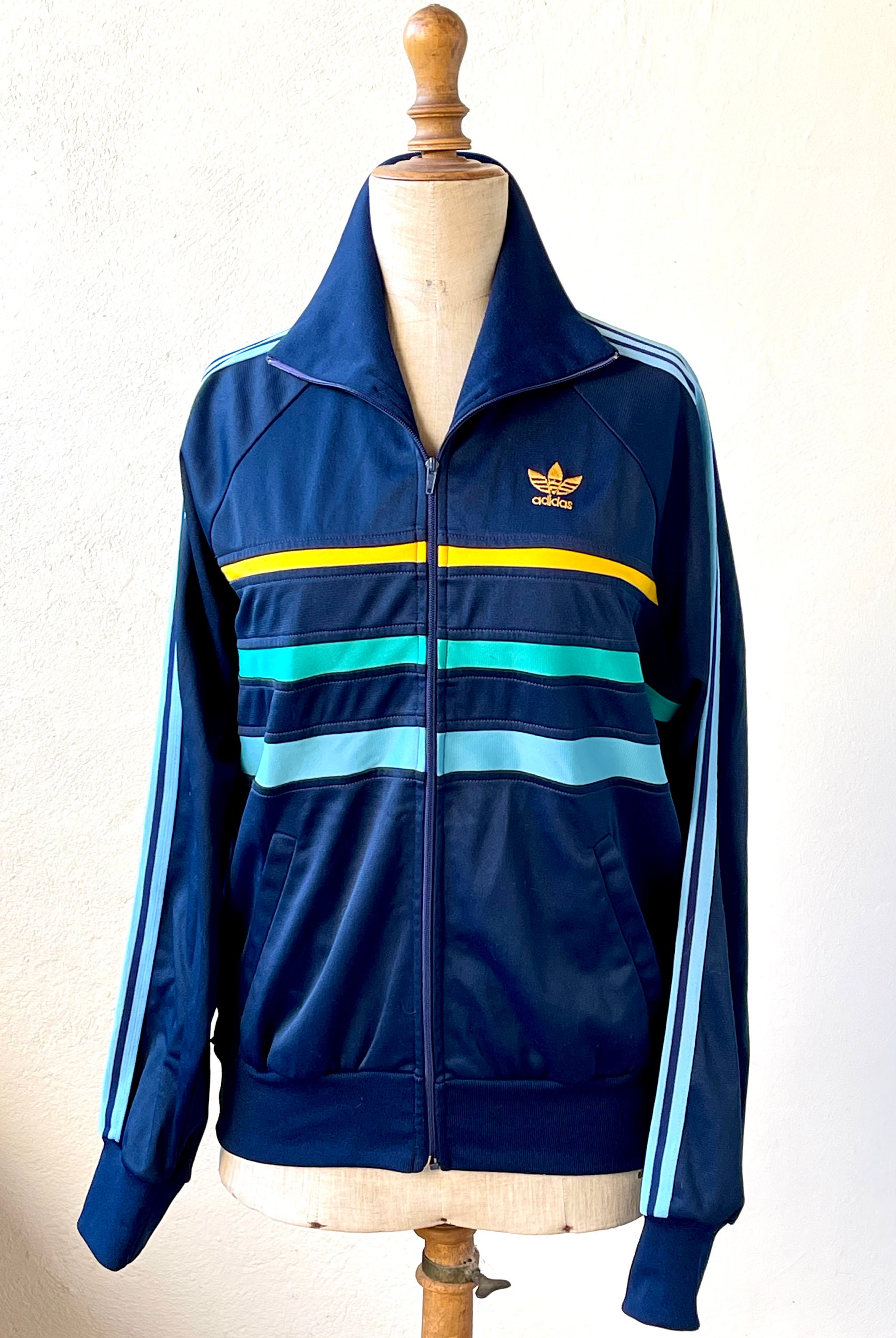 70s Adidas Jacket - Etsy 70s Adidas Jacket - Etsy