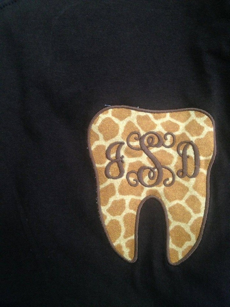 tooth t shirt design