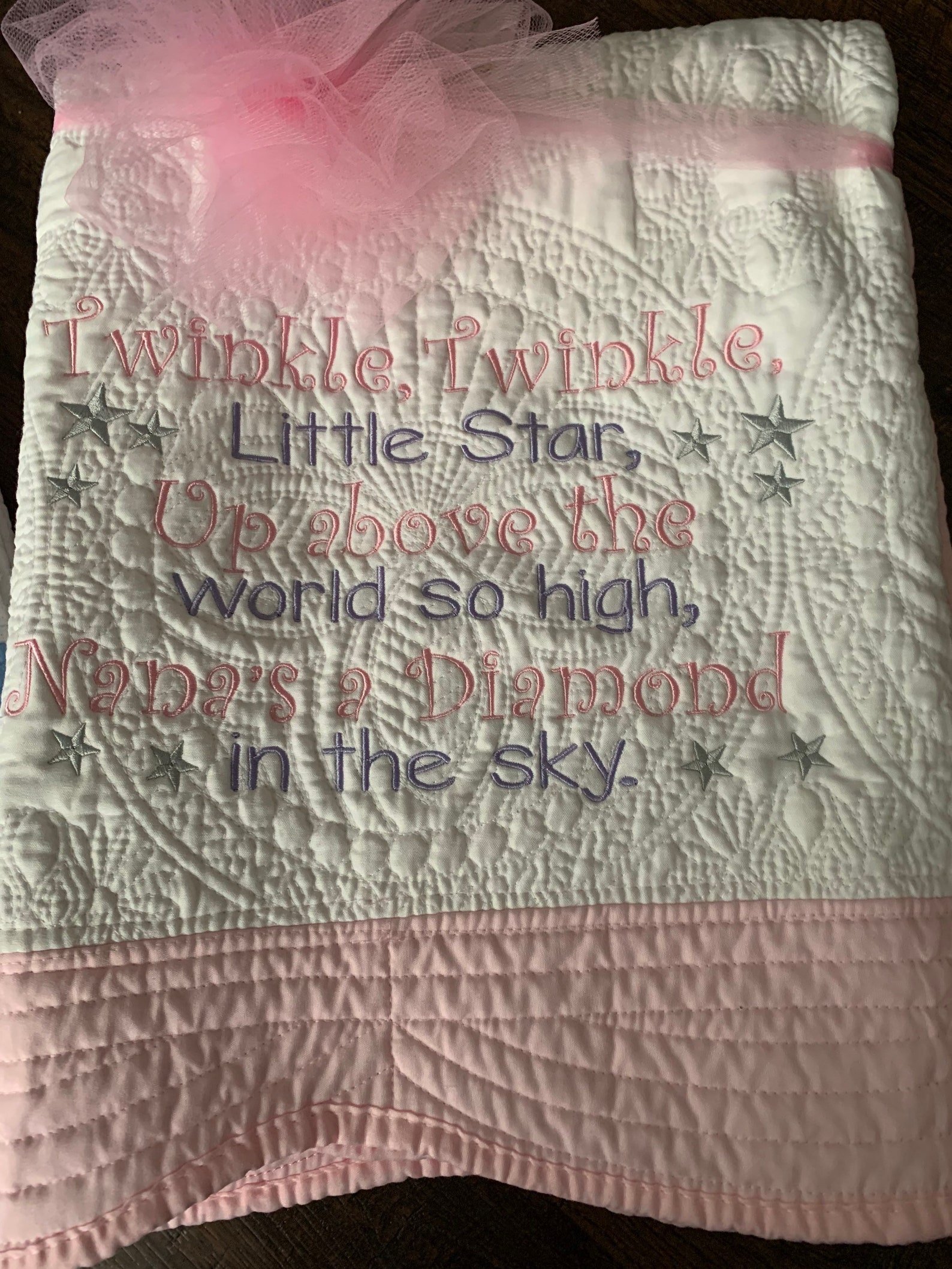 Funeral Quilt Nana Heirloom Quilt Heirloon Funeral Quilt Etsy