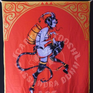 Krampus Wall Tapestry