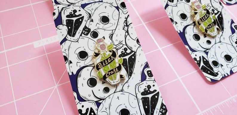 Bitch Craft Enamel Pin Original