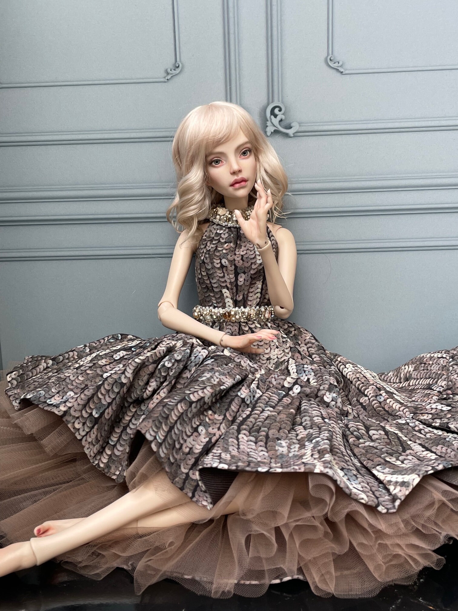 【CHICLINE 】KLING TIE DRESS (ロング/ミニ)☆韓国大人気★ Sa24885a9eba547689e38cb0e612a9