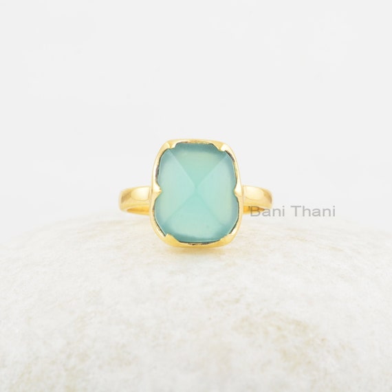 12号】シルバーリング ブルーカルセドニー｜KANKAN ONLINE SHOP【公式