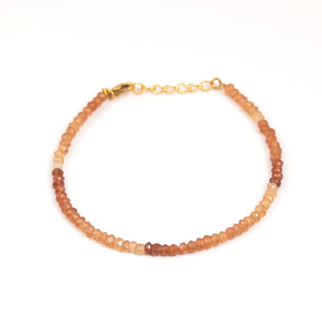 Bracelet Tennis Grenat GEMLANTO - Argent 925 Pierre De Naissance