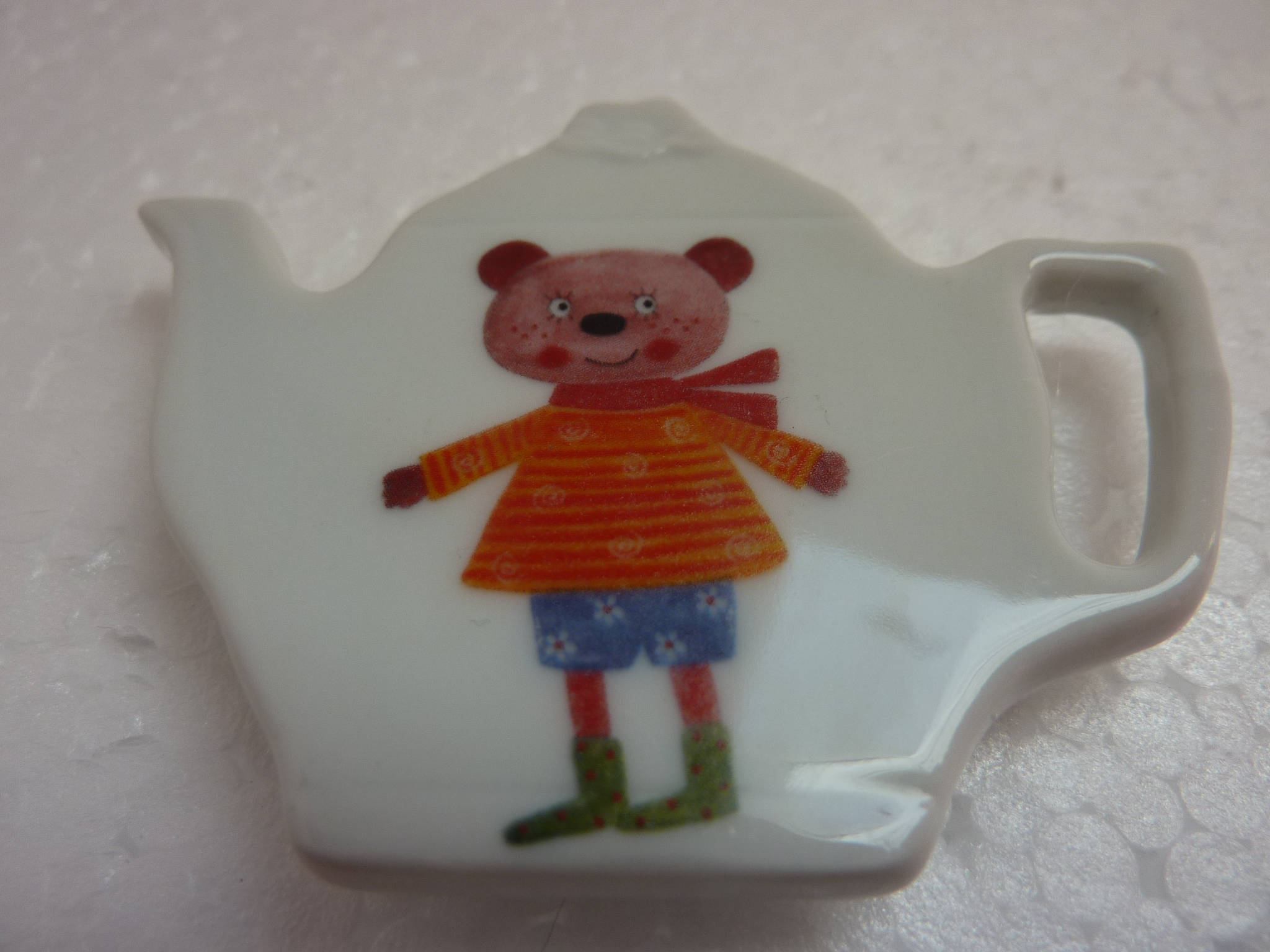 Magnets Théière en Porcelaine Décorés à La Main