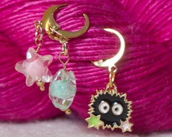 Little Sprite and Candy Star Stitch Markers Set, 3 Pack of Progress Keepers for  Knitting and Crochet, Gifts, Tools and Notions