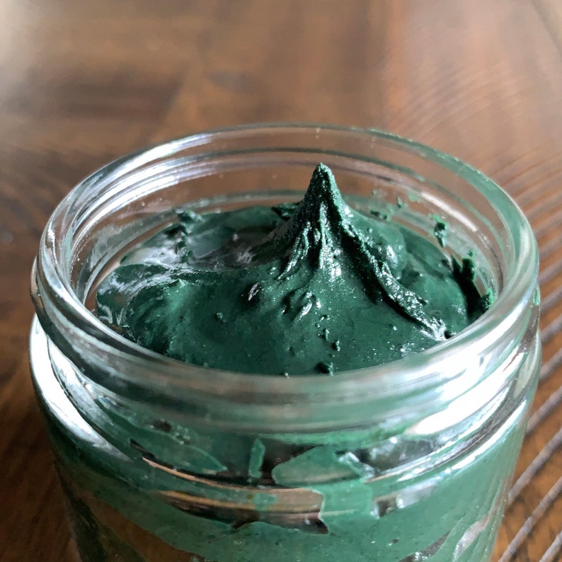 Spirulina Mask Natural Organic Green Algae Antioxidant Skin Etsy
