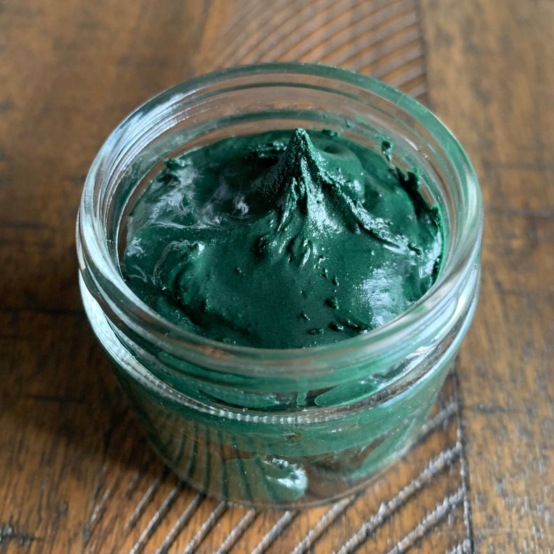 Spirulina Mask Natural Organic Green Algae Antioxidant Skin Etsy