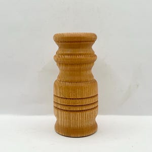 Wood Candle Holder Hand Turned Wood Tealight Holder Handmade Candle Holder Rustic Candle Holder