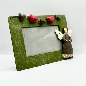 Frame Picture Frame Vintage Angel Picture Frame Heart Picture Frame 5x7 Picture Frame