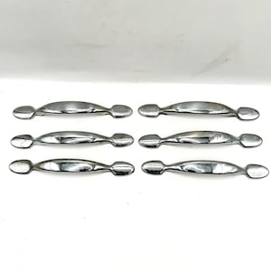 Drawer Handles 6 Drawer Pulls Silver Drawer Pulls Dresser Drawer Handles Cabinet Drawer Pulls