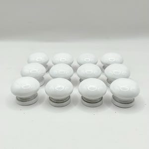 Drawer Knobs 12  Drawer Pulls Resin Drawer Knobs White drawer Pulls Plastic Drawer Knobs Cabinet Drawer Pulls Dresser Drawer Knobs