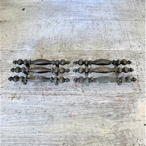 Drawer Handles 6 Drawer Pulls Hollywood Regency Drawer Handle Brass Handles Dresser Drawer Handles Cabinet Drawer Pulls Home Improvement
