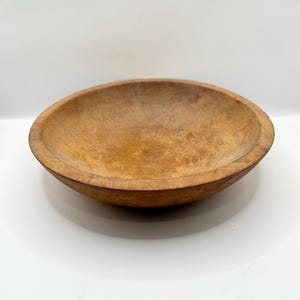 Munisina Wood Bowl Antique Wooden Bowl Maple Wood Bowl Fruit Bowl Catch All Bowl