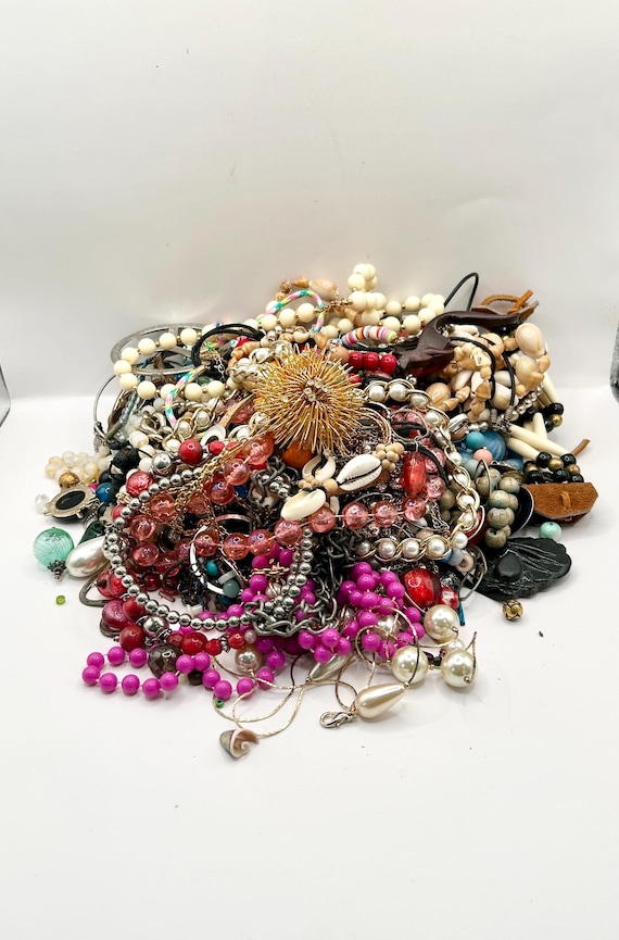 Vintage Jewelry Broken Jewellery For Sale Costume Jewelry Lot