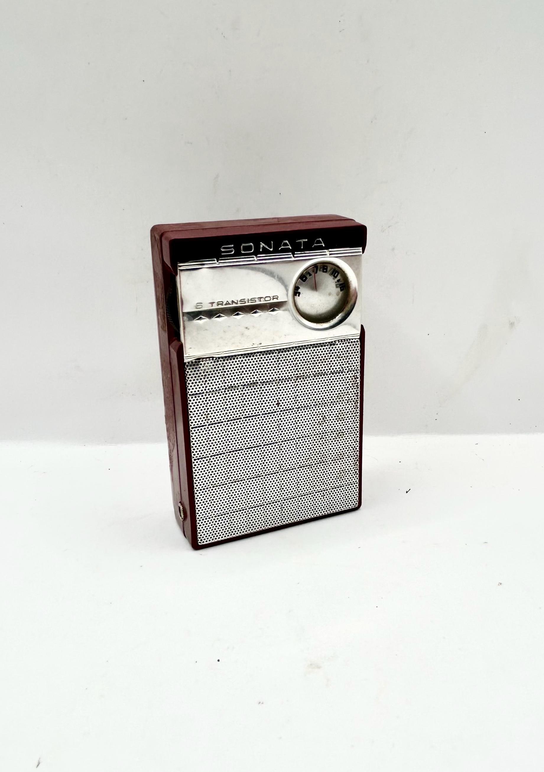 60年代　初期のミニトランジスターラジオ ラジオ・ラジカセミニ博物館・SONY・トランジスタラジオ・1960年