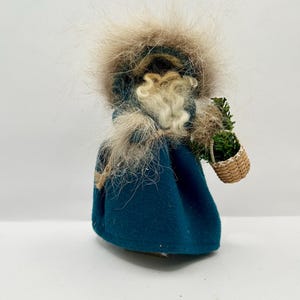 Vilt Kerstman Vilten Sinterklaas Kerstdecoratie Vintage Kerstmis