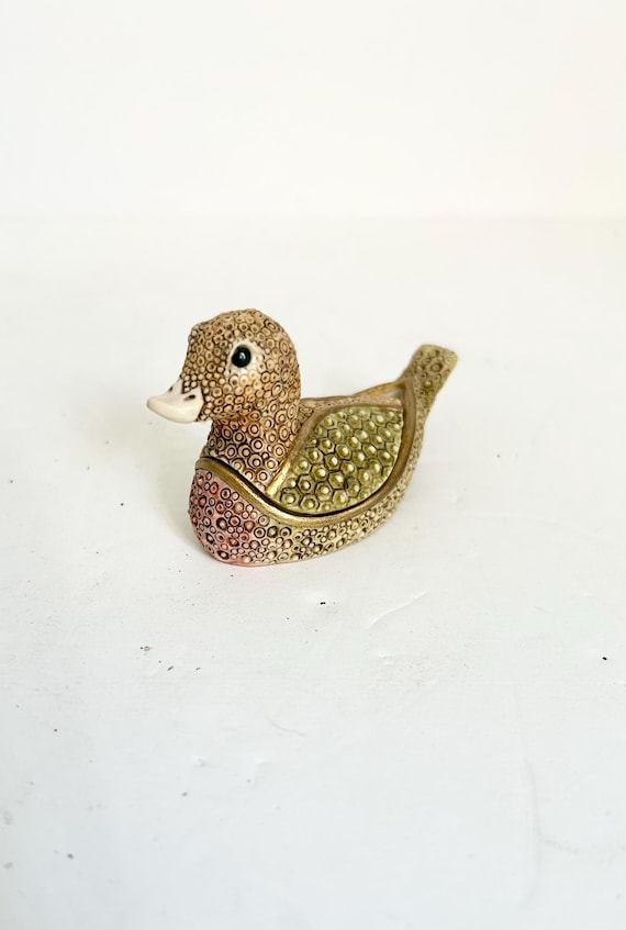 Harmony Kingdom Duck Trinket Box