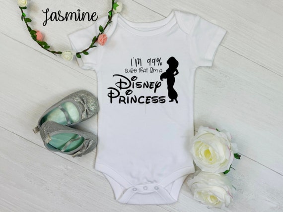 princess jasmine baby onesie