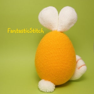 Crochet Pattern Easter Egg Bunny Hare Amigurumi Instant Download PDF 11 Pages image 4