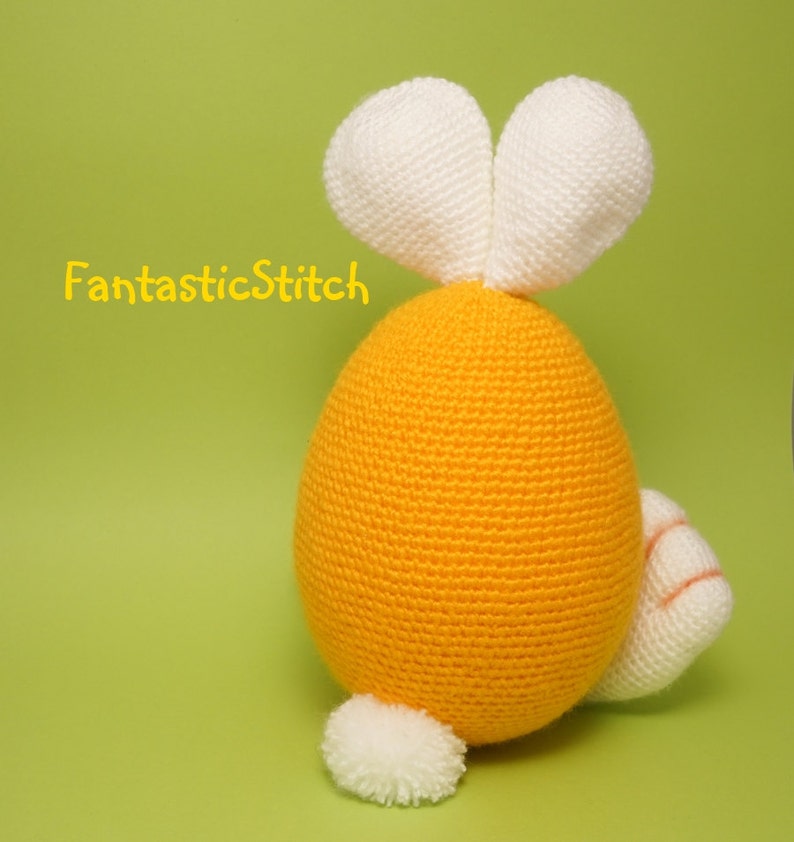 Crochet Pattern Easter Egg Bunny Hare Amigurumi Instant Download PDF 11 Pages image 4