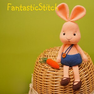 Häkelanleitung Osterhasen Karotte Hase Ostern Amigurumi Instant Download PDF 35 Seiten Bild 2