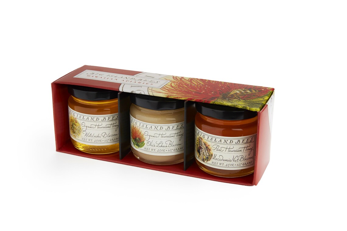 Gourmet Hawaiian Honey Gift Set Etsy