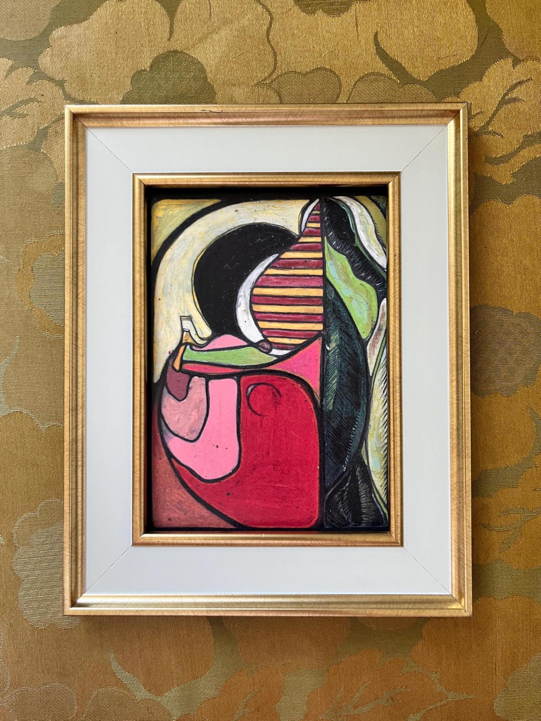 Overland, Underheart (digital Print of Original Oil Pastel Drawing) - Etsy