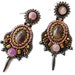 see more listings in the Bead embroidery earrings section