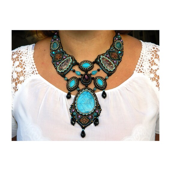 Chunky sale bib necklace