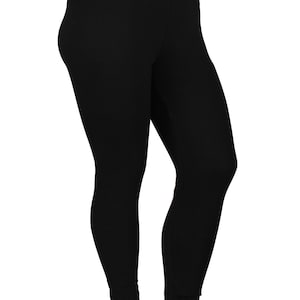 Plus Size Ankle Leggings: Comfy Stretch Yoga Pants