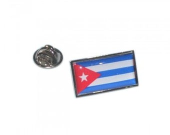 Lapel Pin Badge....BRAND NEW CUBA....Cuban Country Metal Enamel Flag