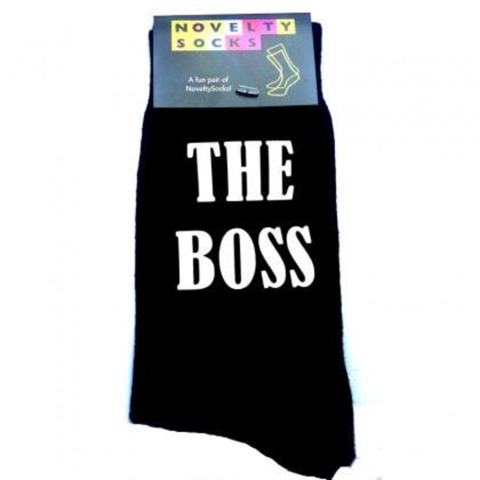 THE BOSS Mens Socks a great gift idea for that special Etsy