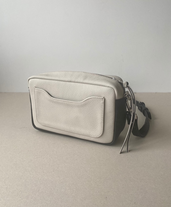 Light Grey Leather Crossbody Bag Camera Bag Textured Leather Everyday Bag Gift for Women Etsy UK