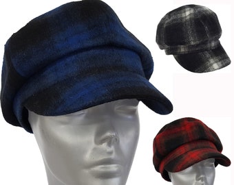 Cappello da direttore d'orchestra invernale fatto a mano: cappello regolabile per autunno e inverno