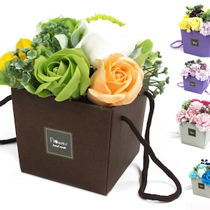 Seifen-Blumen-Blumenstrauß für Badezimmer Küche oder Schlafzimmer
