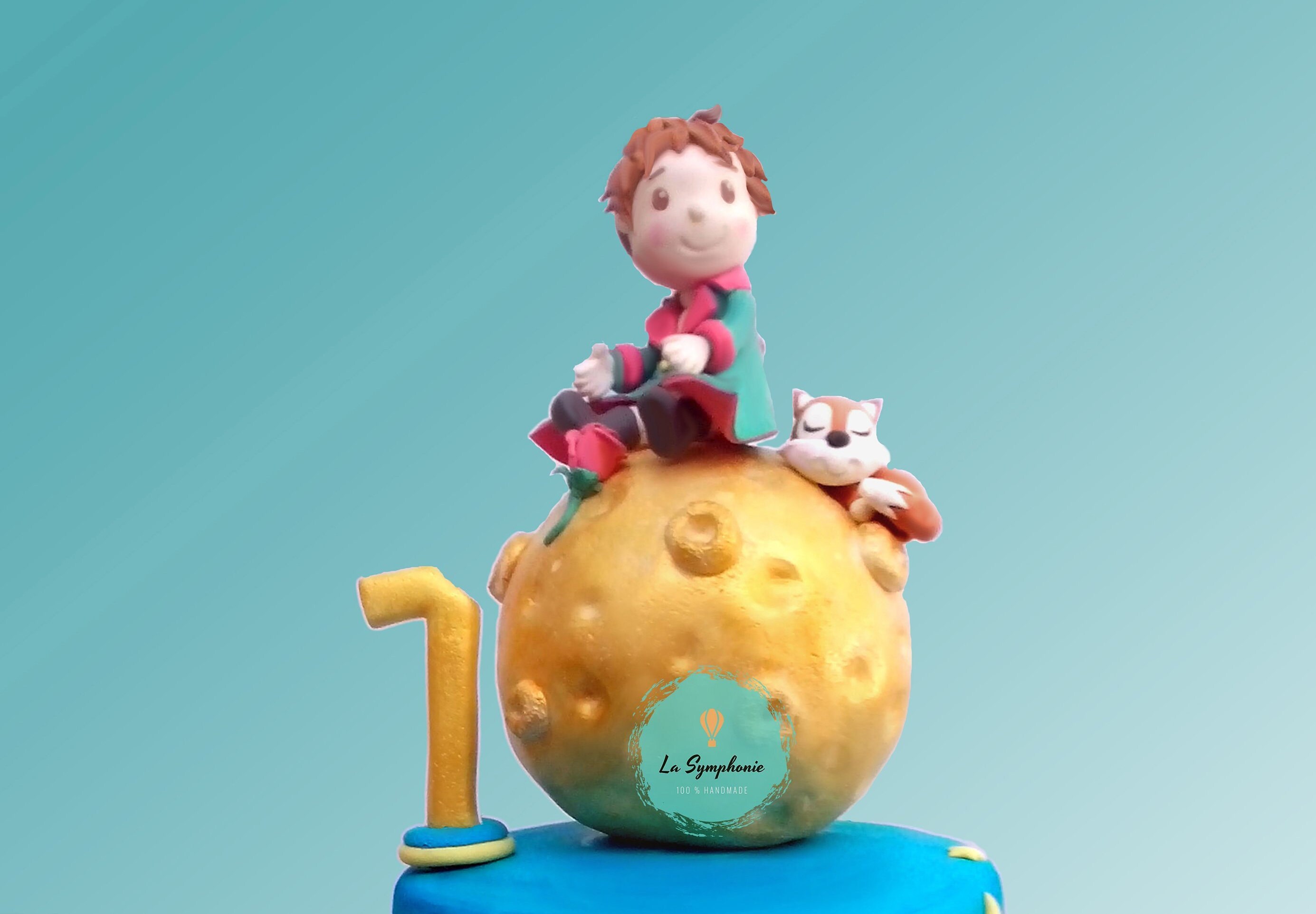 The Little Prince cake topper. Prince cake decoration. First | Etsy