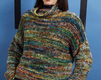 Kit de pull pour femme à tricoter vous-même en Soho de Langyarns