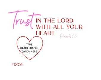 Scripture Christian Valentine day card digital download printable