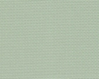 Celadon Green - 14 Count Aida - Continuous Cut of Fat Quarter (21"x18"), Half Yard (42"x18"), or One Yard Cut (42"x36")