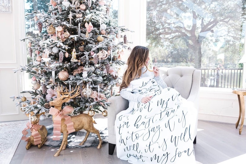 It Is Well With My Soul 40x60 Large Soft Fleece Blanket