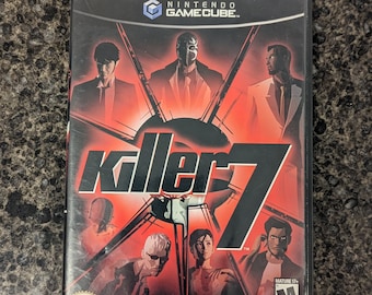 Authentic - Killer 7 - Nintendo GameCube - Two Discs - CIB with Manual