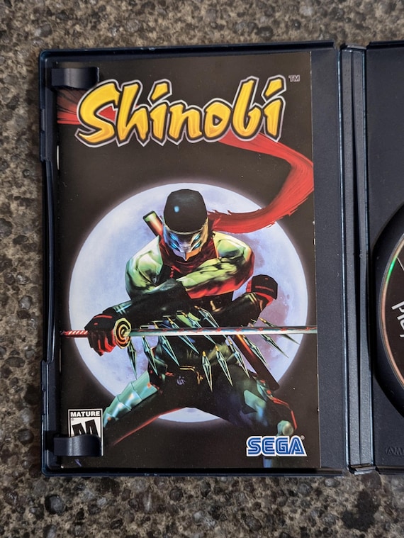Authentic - Shinobi - SEGA - Sony Playstation 2 - PS2 - Complete
