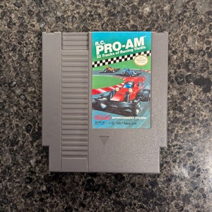 Authentisch - R.C. Pro Am - Nintendo Unterhaltung System - NES - Spiel Modul