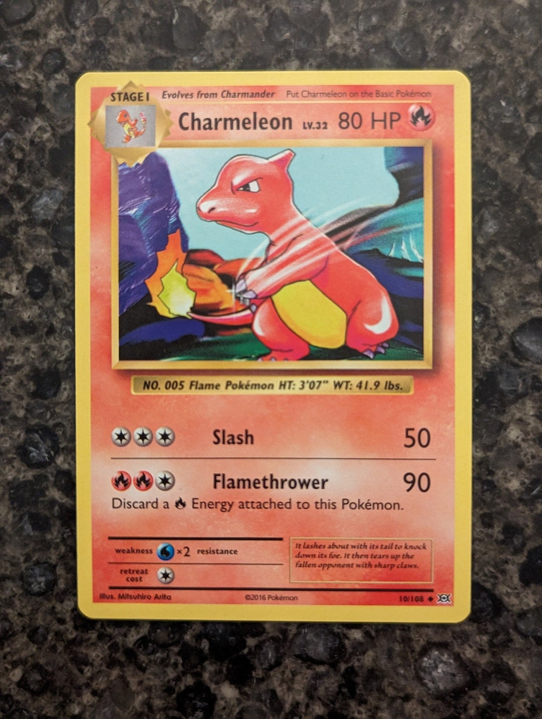 charmeleon pokemon card 10/108 - (10/108) YOU WILL RECEIVE THE EXACT ITEM IN THE PHOTOGRAPHS. PSA 10 2002 Pokemon Legendary